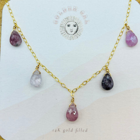 Pink Sapphire Drop